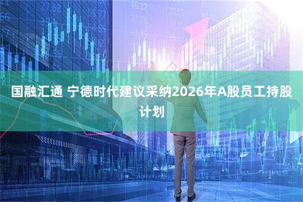 国融汇通 宁德时代建议采纳2026年A股员工持股计划